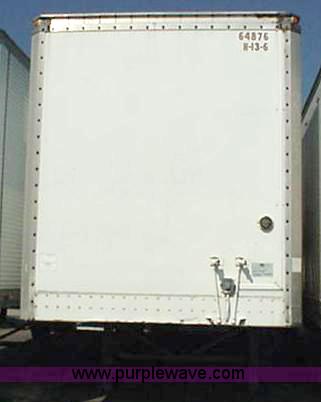 image for item A1243 1992 Wabash 48' semi trailer