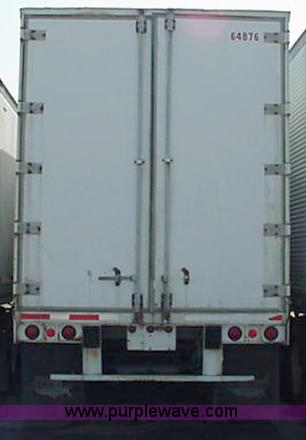 image for item A1243 1992 Wabash 48' semi trailer