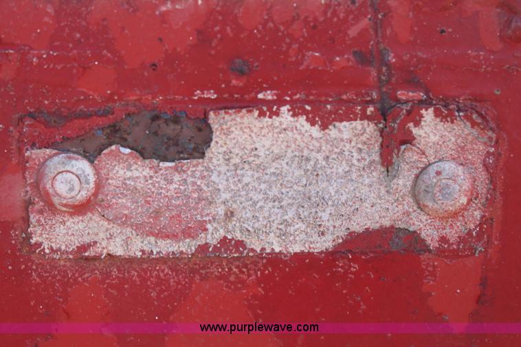 image for item A2303 1984 shop built 35' trailer with hydraulic tail