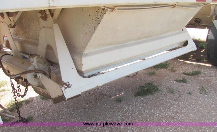 image for item A3568 1990 Ranco belly dump trailer