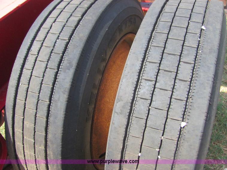 image for item A3570 2005 shop built expandable combine trailer