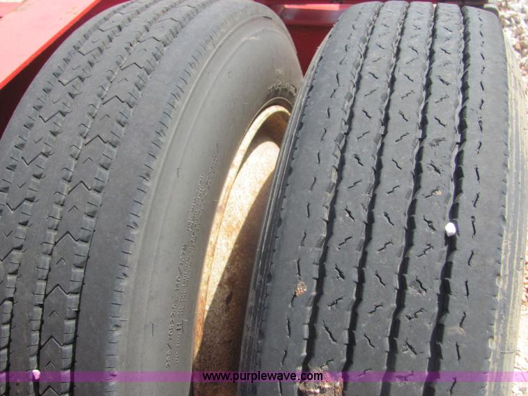 image for item A3570 2005 shop built expandable combine trailer