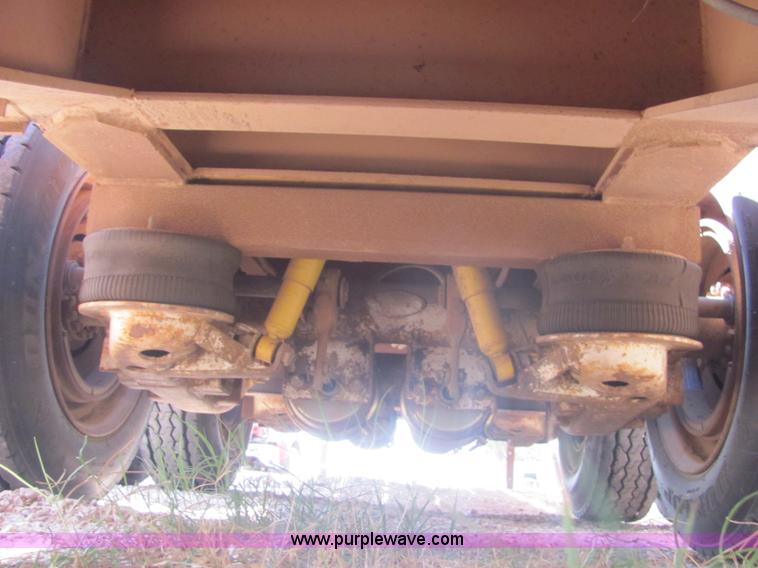 image for item A3572 1975 Load King 35 ton flatbed trailer