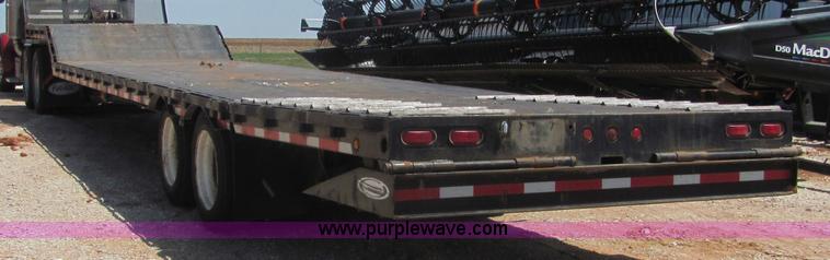 image for item A3574 1999 Ledwell hydraulic tail equipment trailer