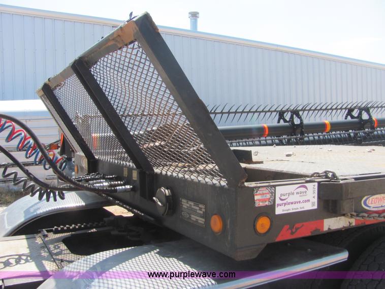 image for item A3574 1999 Ledwell hydraulic tail equipment trailer