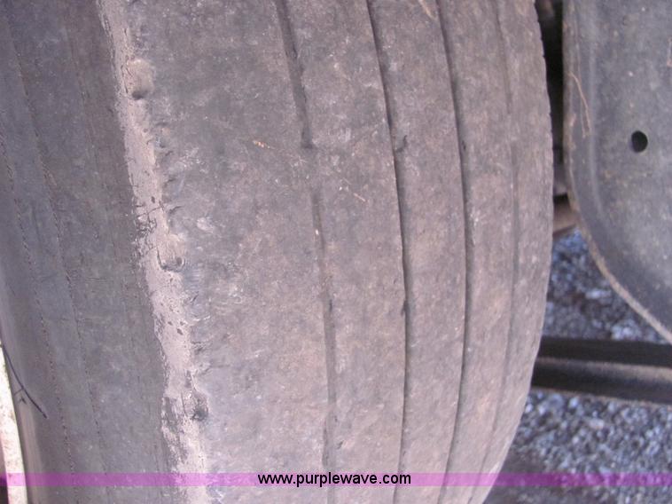 image for item A3574 1999 Ledwell hydraulic tail equipment trailer