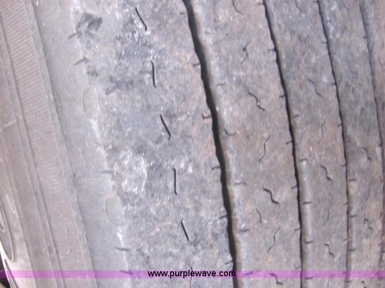 image for item A3574 1999 Ledwell hydraulic tail equipment trailer