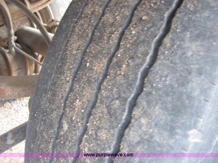 image for item A3578 1994 Wilson 42' aluminum double hopper grain trailer