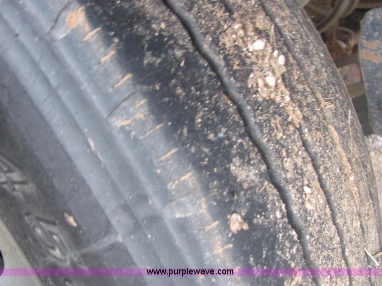 image for item A3578 1994 Wilson 42' aluminum double hopper grain trailer