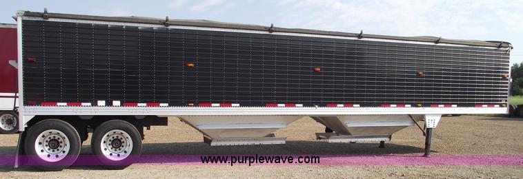 image for item A4028 2007 Timpte Super Hopper 42' aluminum grain trailer