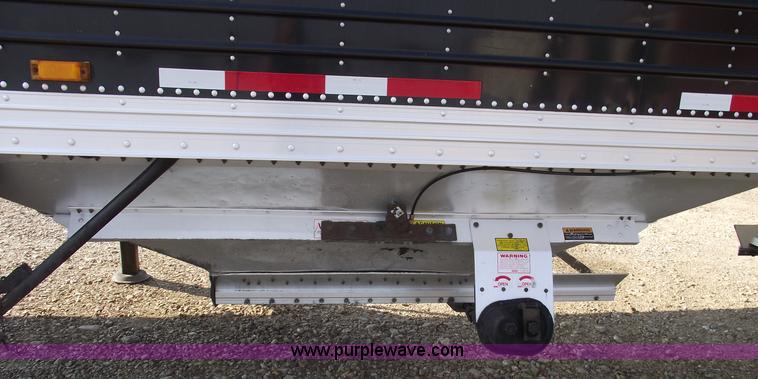 image for item A4028 2007 Timpte Super Hopper 42' aluminum grain trailer