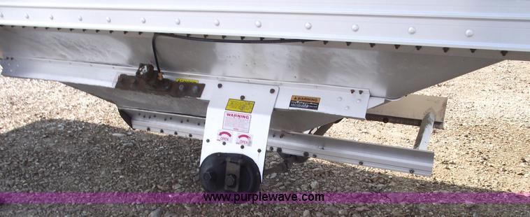 image for item A4028 2007 Timpte Super Hopper 42' aluminum grain trailer
