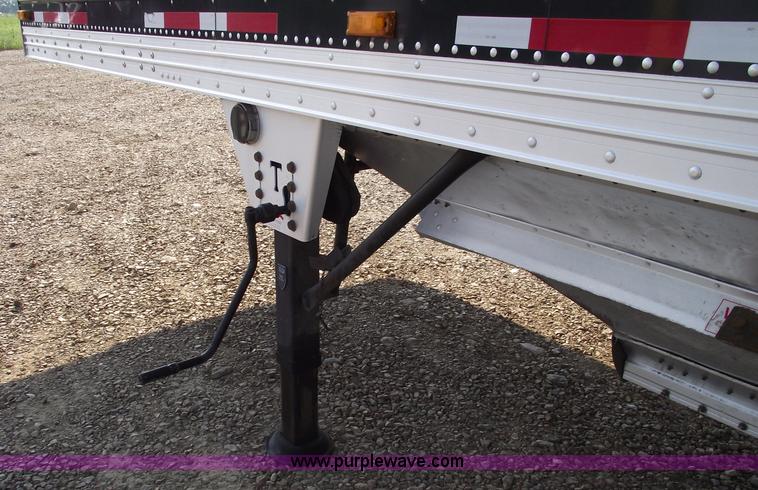 image for item A4028 2007 Timpte Super Hopper 42' aluminum grain trailer