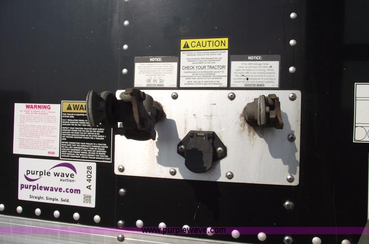 image for item A4028 2007 Timpte Super Hopper 42' aluminum grain trailer