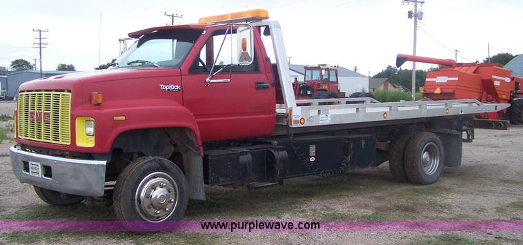 image for item A4511 1992 GMC TopKick roll back bed