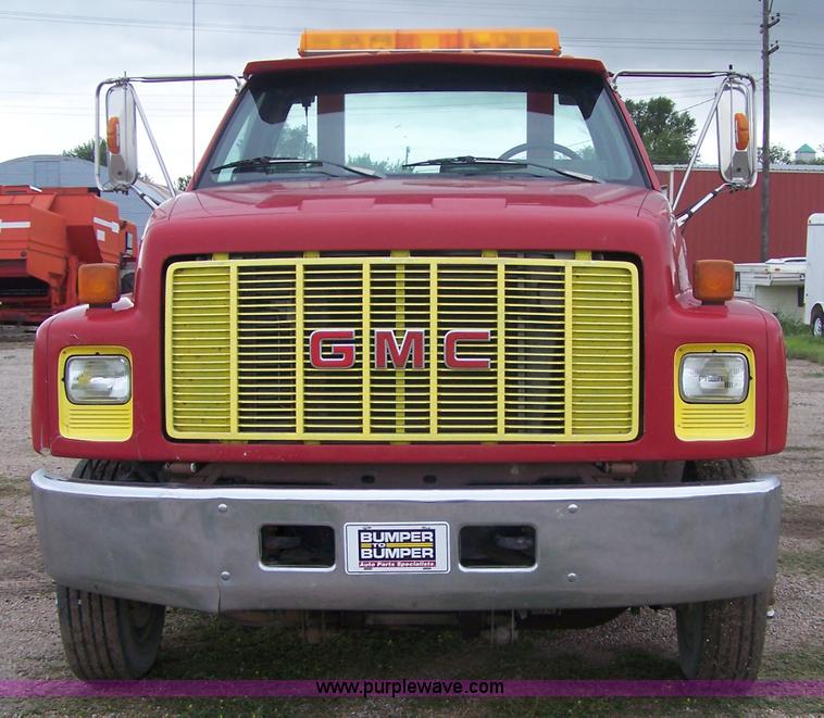 image for item A4511 1992 GMC TopKick roll back bed