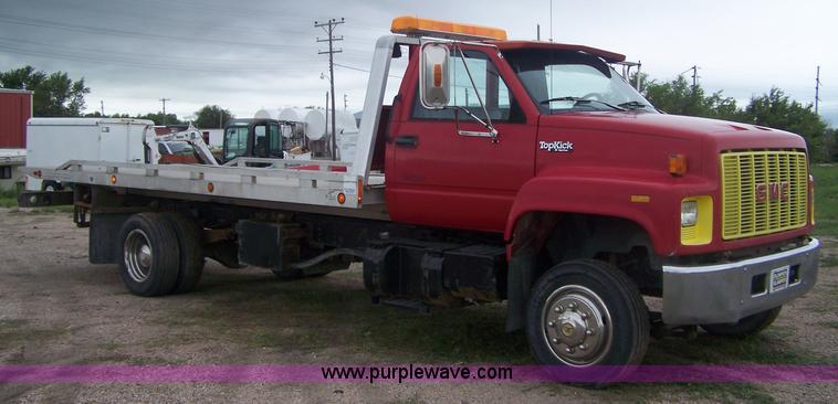 image for item A4511 1992 GMC TopKick roll back bed