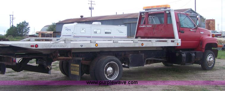 image for item A4511 1992 GMC TopKick roll back bed