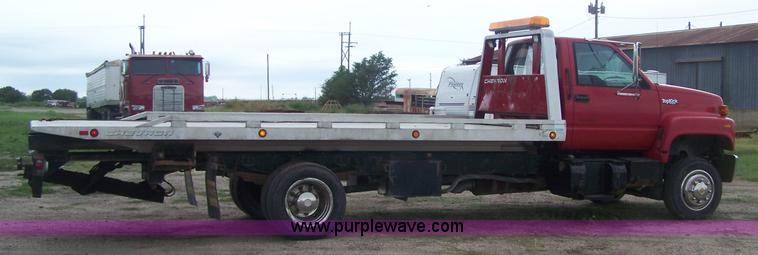 image for item A4511 1992 GMC TopKick roll back bed