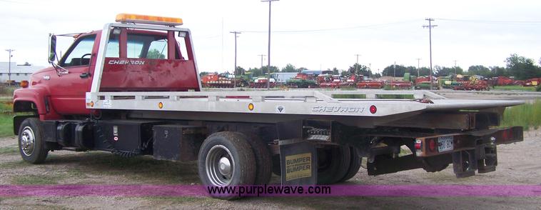 image for item A4511 1992 GMC TopKick roll back bed