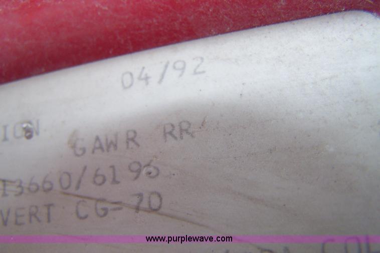 image for item A4511 1992 GMC TopKick roll back bed