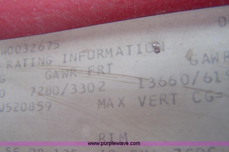 image for item A4511 1992 GMC TopKick roll back bed