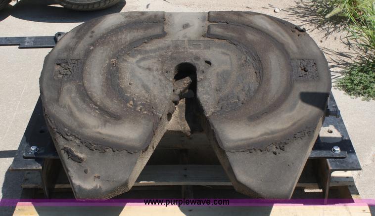 image for item A9074 Jost fifth wheel plate with mounting bracket