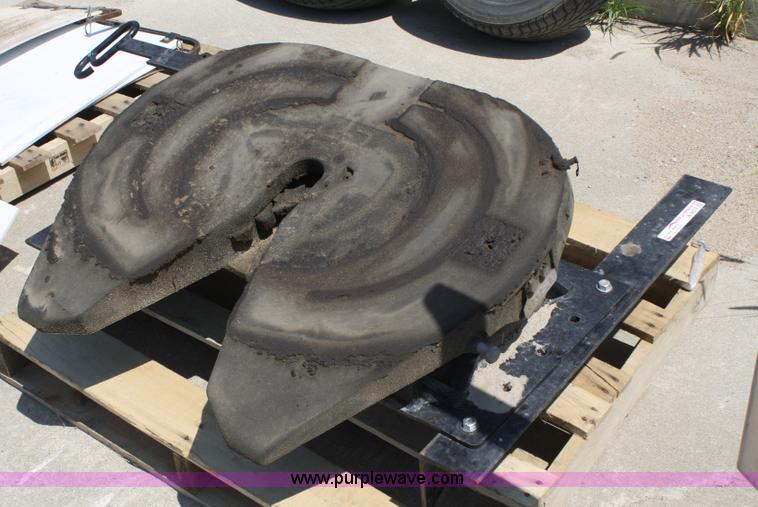 image for item A9074 Jost fifth wheel plate with mounting bracket