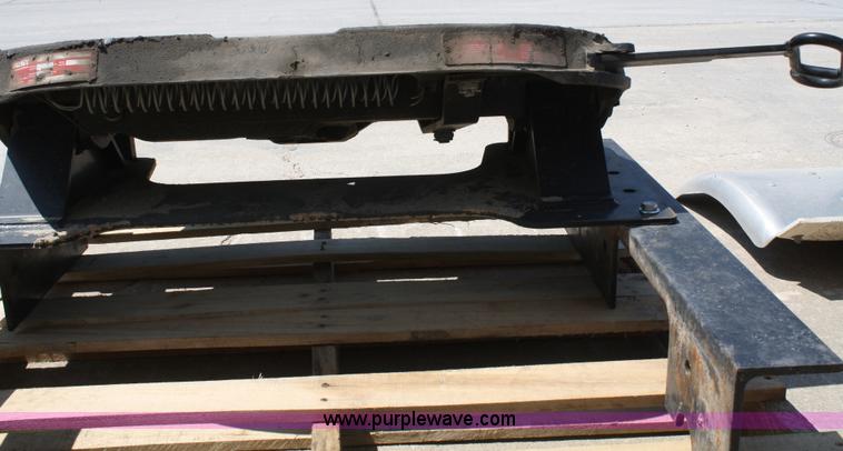 image for item A9074 Jost fifth wheel plate with mounting bracket