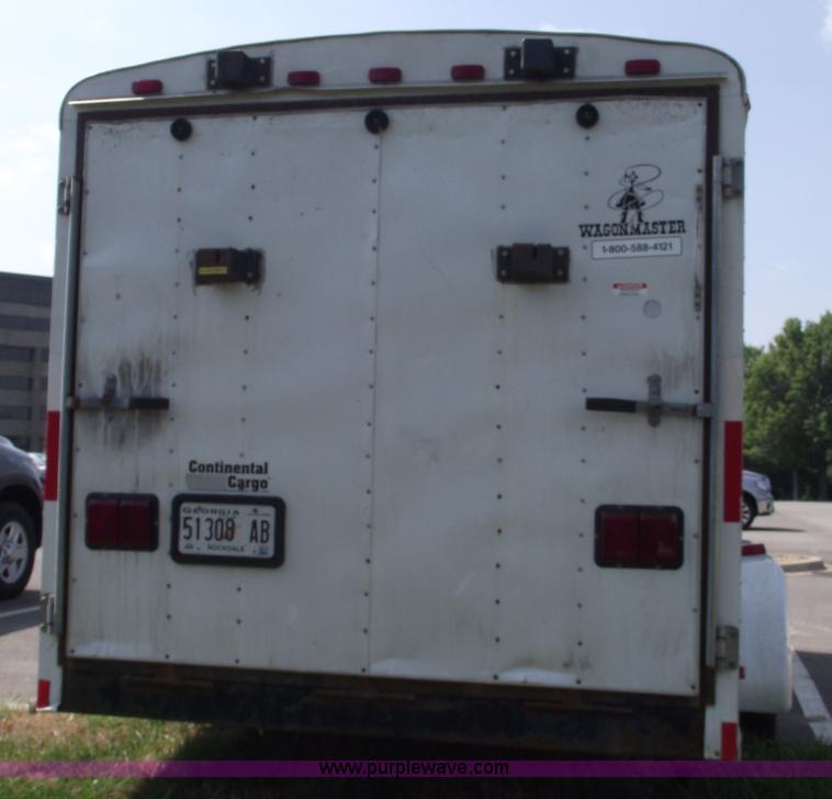 image for item A4018 2002 Continental 16' enclosed trailer