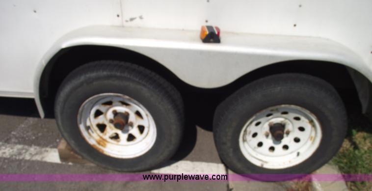 image for item A4018 2002 Continental 16' enclosed trailer