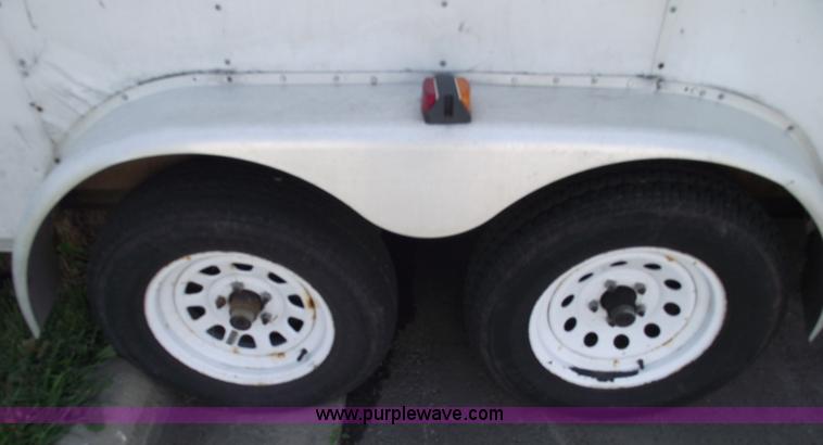 image for item A4018 2002 Continental 16' enclosed trailer