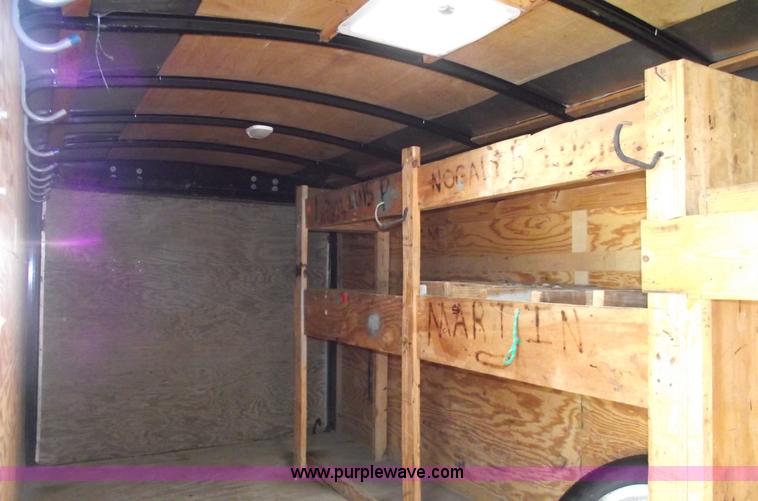 image for item A4018 2002 Continental 16' enclosed trailer