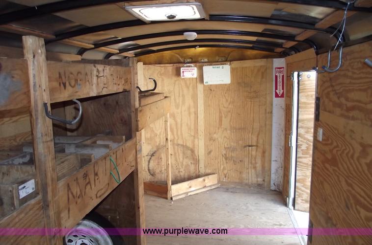 image for item A4018 2002 Continental 16' enclosed trailer