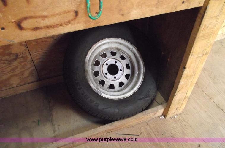 image for item A4018 2002 Continental 16' enclosed trailer