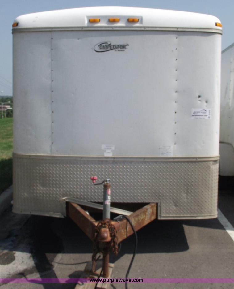 image for item A4019 2000 Avenger 16' enclosed trailer