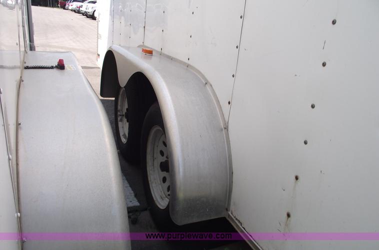 image for item A4019 2000 Avenger 16' enclosed trailer