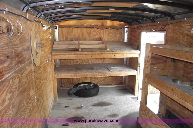 image for item A4019 2000 Avenger 16' enclosed trailer