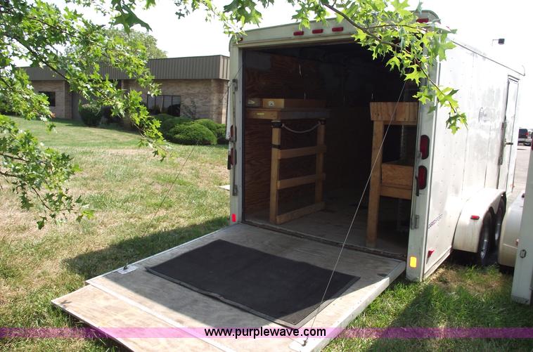 image for item A4020 2005 Pace 16' enclosed trailer
