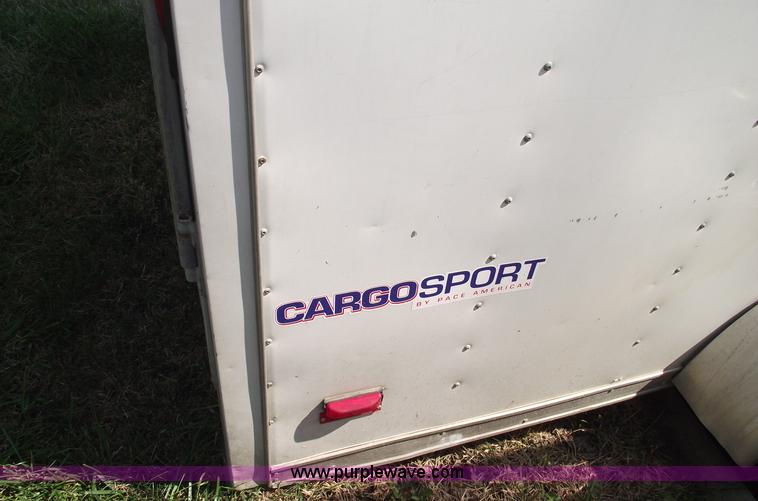 image for item A4020 2005 Pace 16' enclosed trailer