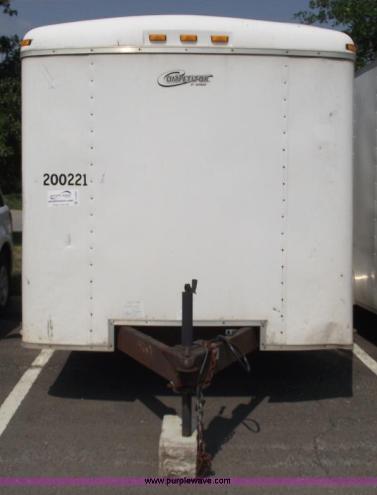 image for item A4021 2000 Avenger 16' enclosed trailer