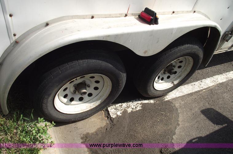 image for item A4021 2000 Avenger 16' enclosed trailer