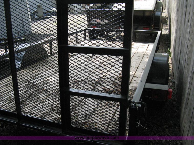 image for item A4316 2011 Liberty flatbed trailer