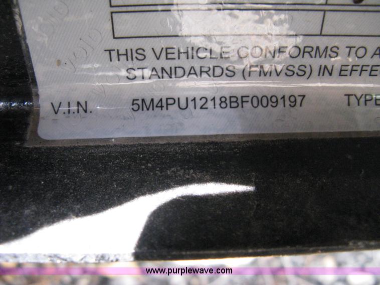 image for item A4316 2011 Liberty flatbed trailer