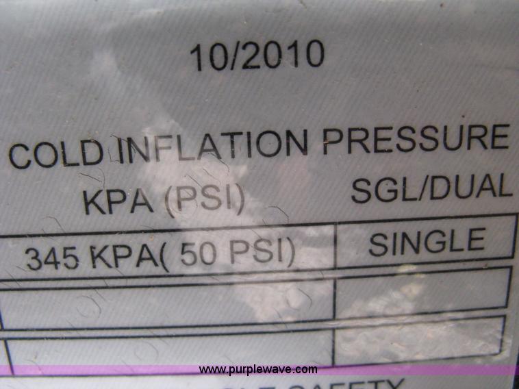 image for item A4316 2011 Liberty flatbed trailer