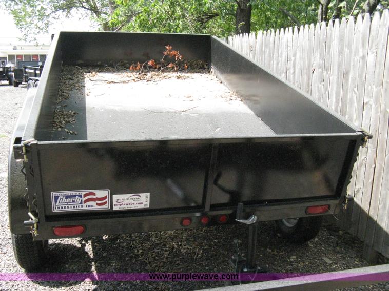 image for item A4317 2011 Liberty tandem axle dump bed trailer