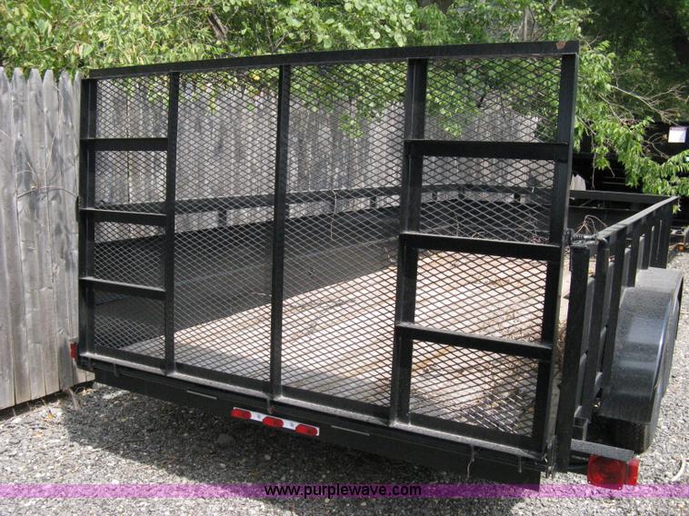 image for item A4318 2011 Liberty tandem axle flatbed trailer