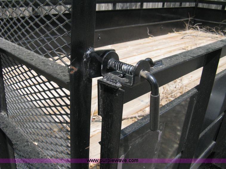 image for item A4318 2011 Liberty tandem axle flatbed trailer