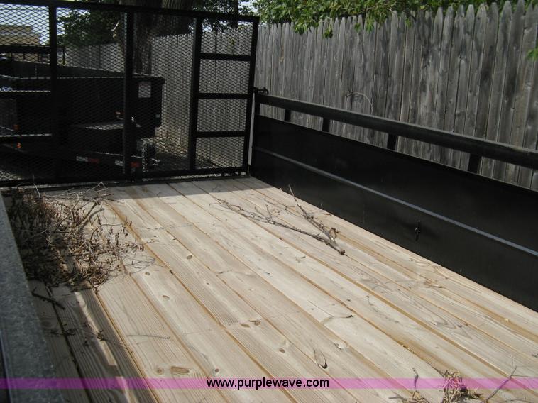 image for item A4318 2011 Liberty tandem axle flatbed trailer