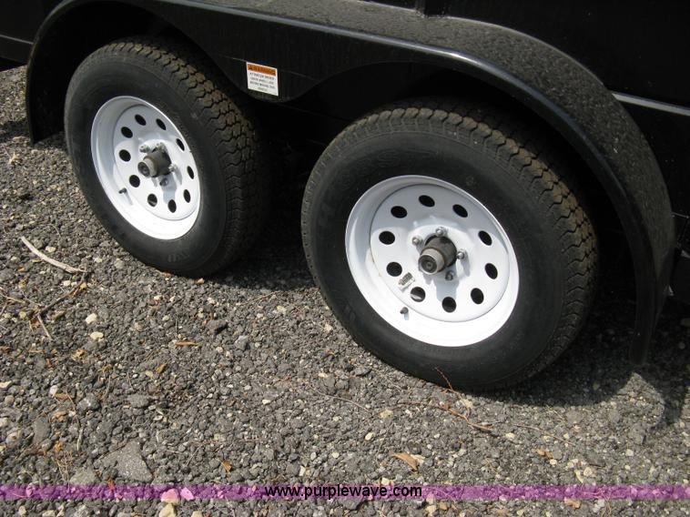 image for item A4318 2011 Liberty tandem axle flatbed trailer